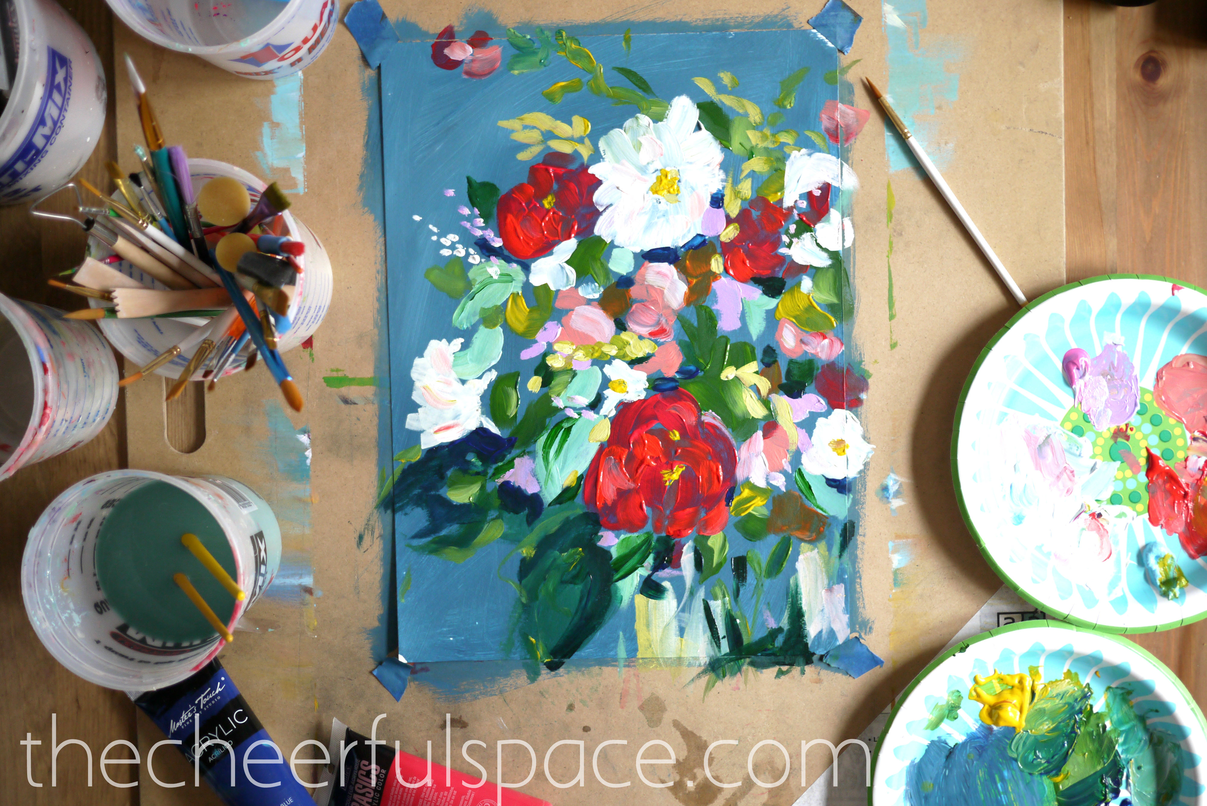 DIY-Floral-Painting-10