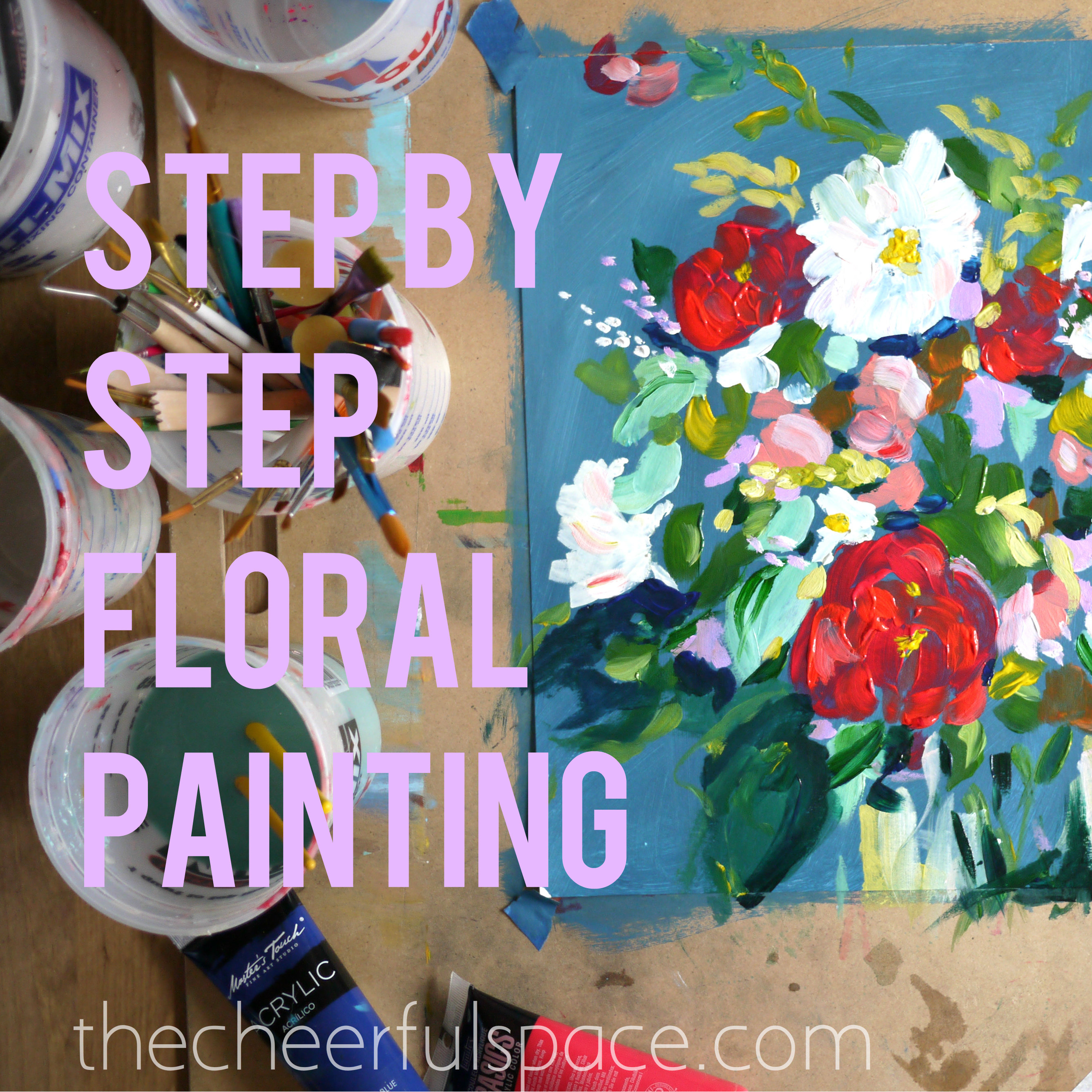 DIY-Floral-Painting-12